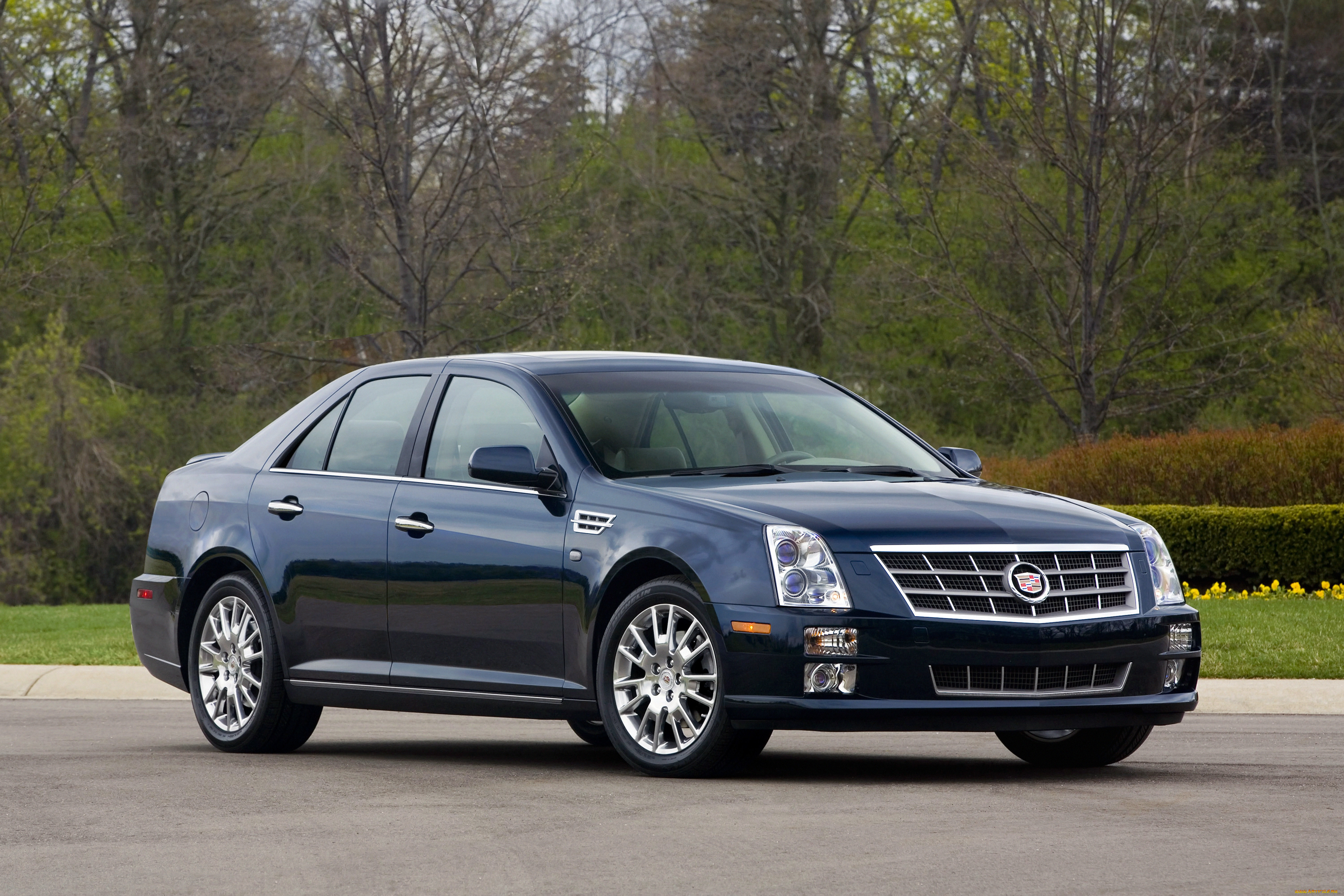 , cadillac, sts